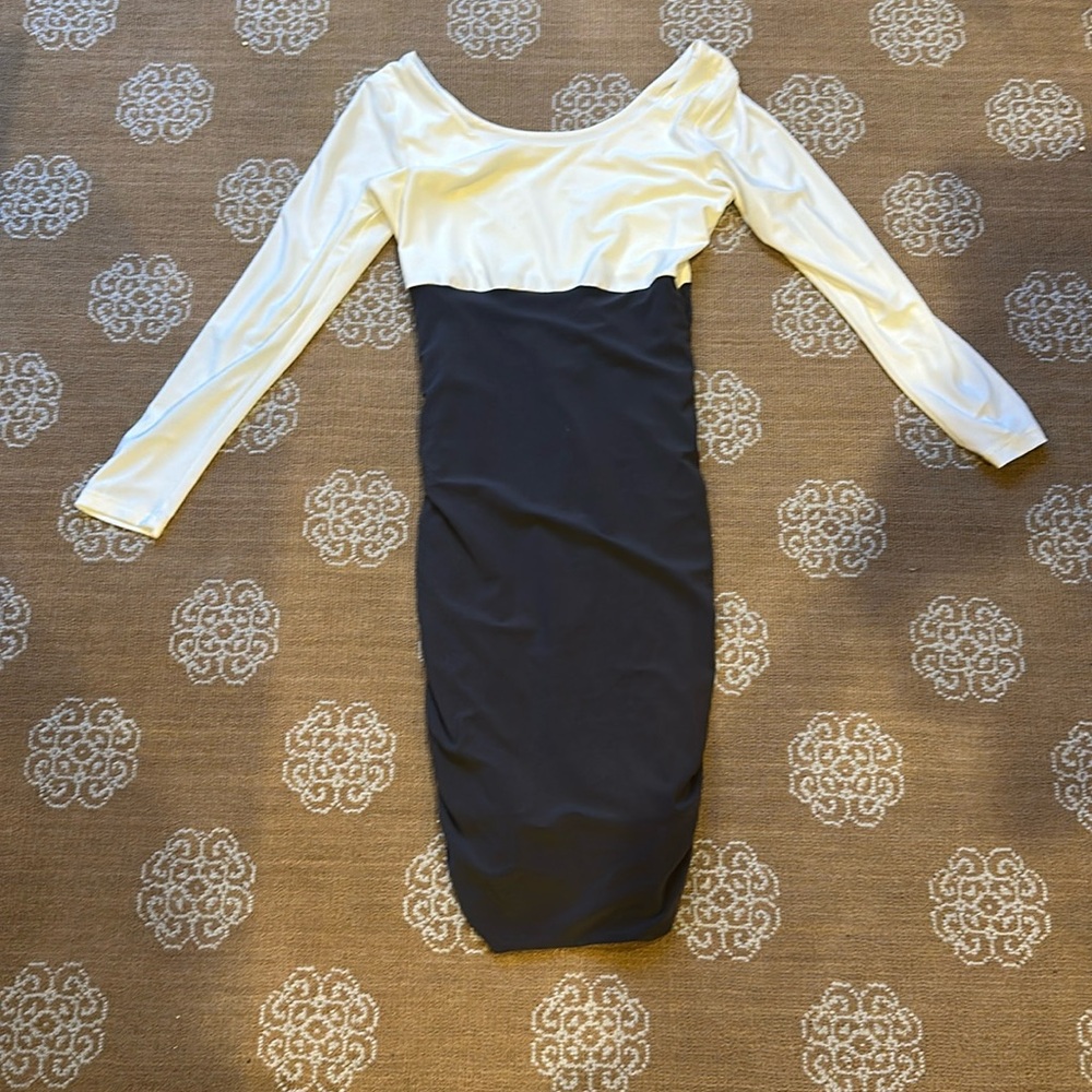 Two toned dress
